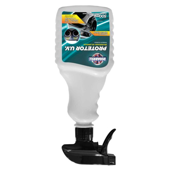 Revitalizador de Plástico Protetor U.V. Rodabrill 500ml - Imagem 3