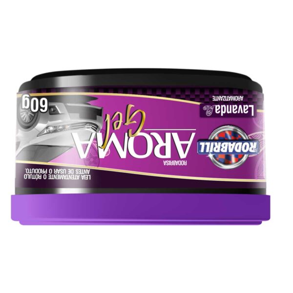 Aroma Gel Lavanda 60g - Rodabrill - Imagem 3