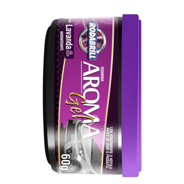 Aroma Gel Lavanda 60g - Rodabrill - Imagem 4
