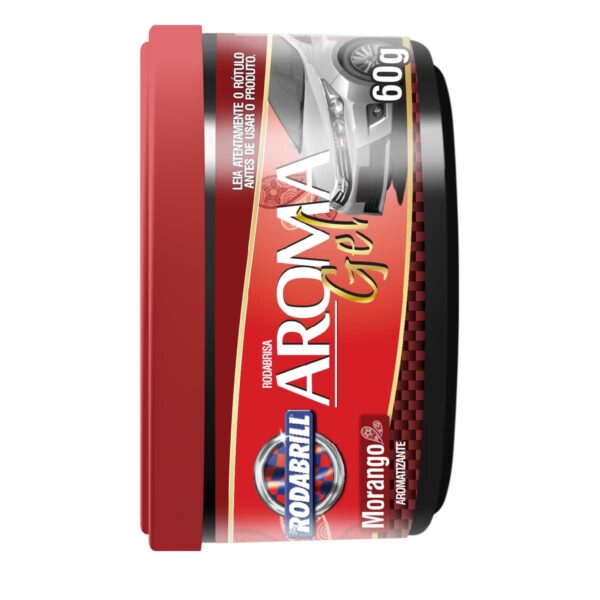 Aroma Gel Morango 60g - Rodabrill - Imagem 2