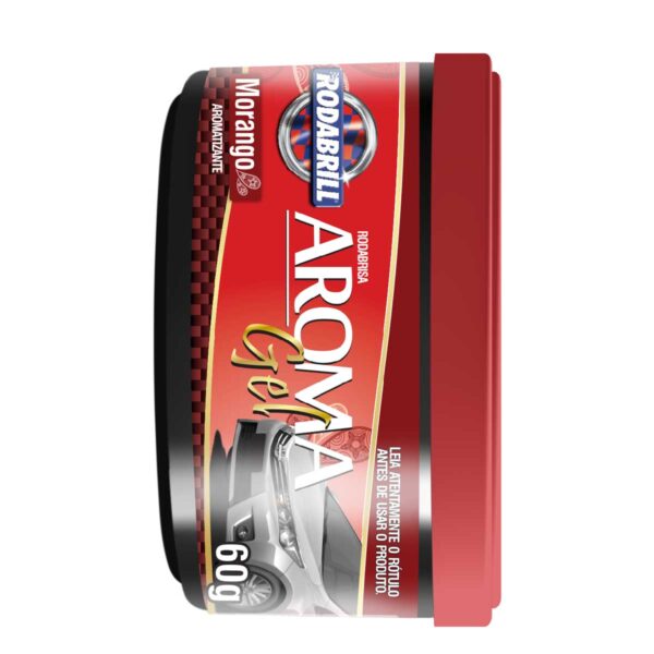 Aroma Gel Morango 60g - Rodabrill - Imagem 4