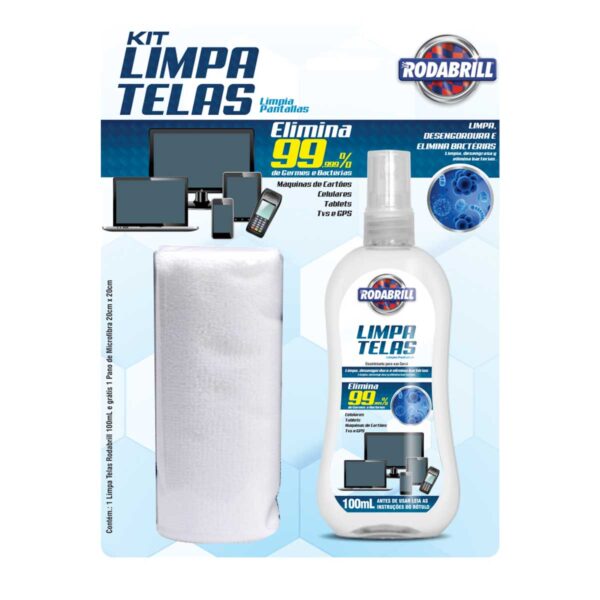 Kit Limpa Telas Rodabrill