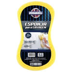 Esponja para Lavagem Automotiva Rodabrill