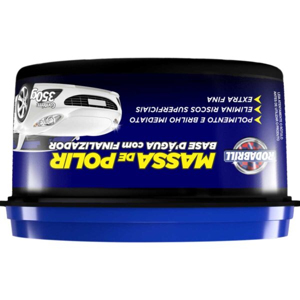 Massa de Polir Base D´Água com Finalizador Rodabrill 350g - Imagem 3