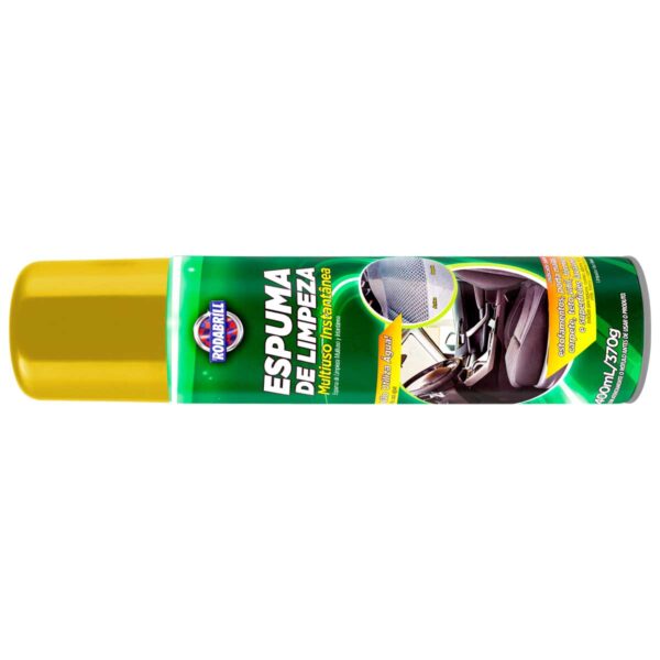 Espuma de Limpeza Multiuso Instatânea Rodabrill 400ml- - Imagem 2