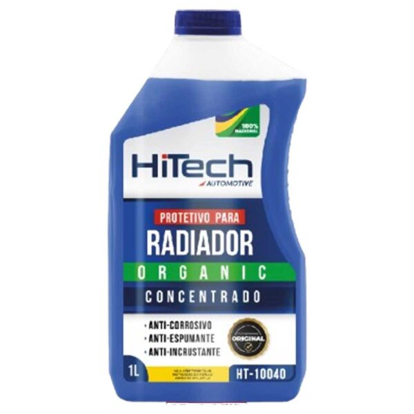 Protetivo Para Radiadores Concentrado Orgânico Azul Hi-Tech 1L