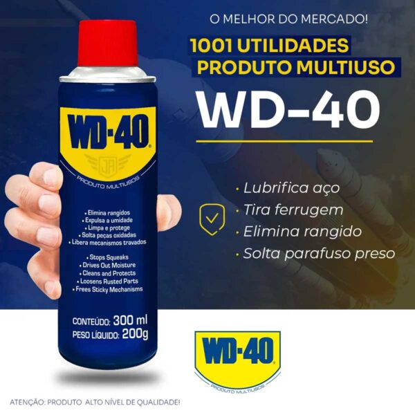 Desengripante WD-40 Original 300ml Caixa 6 Unidades - Imagem 6