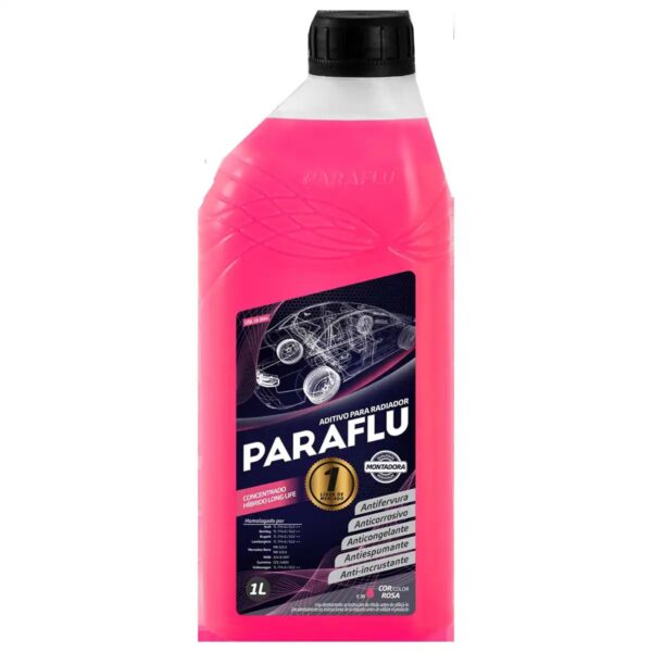 Aditivo Radiador Montadora Homologado Rosa Paralfu 1 Litro 10-3054