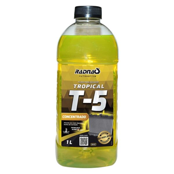 Fluido para Radiador Tropical T5 Amarelo 1L RQ9043