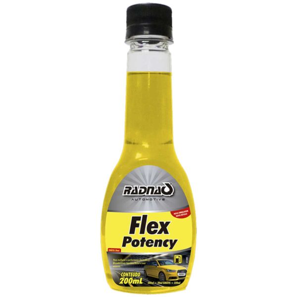 Aditivo para Combustível Flex Potency Radnaq 200ml RQ1091