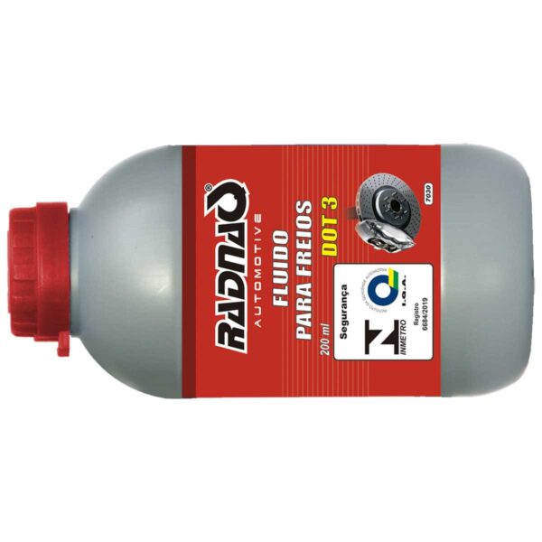 Fluido para Freio Dot 3 Radnaq 200ml RQ7030A - Image 2