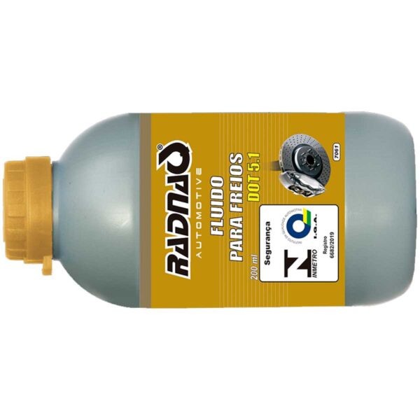 Fluído para Freio Dot 5.1 Radnaq 200ml RQ7061A - Imagem 2