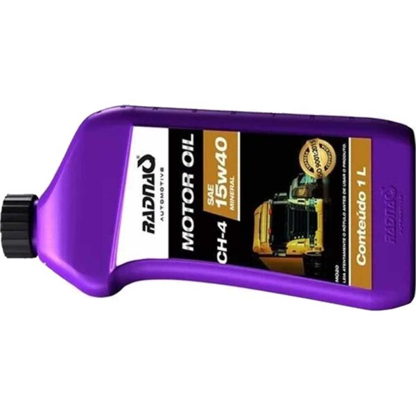Óleo de Motor 15W40 Ch-4 Truck Mineral Radnaq 1L - Image 2