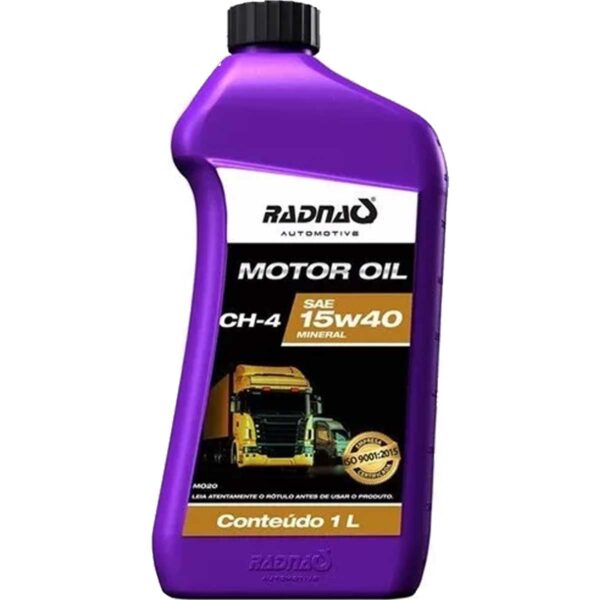 Óleo de Motor 15W40 Ch-4 Truck Mineral Radnaq 1L