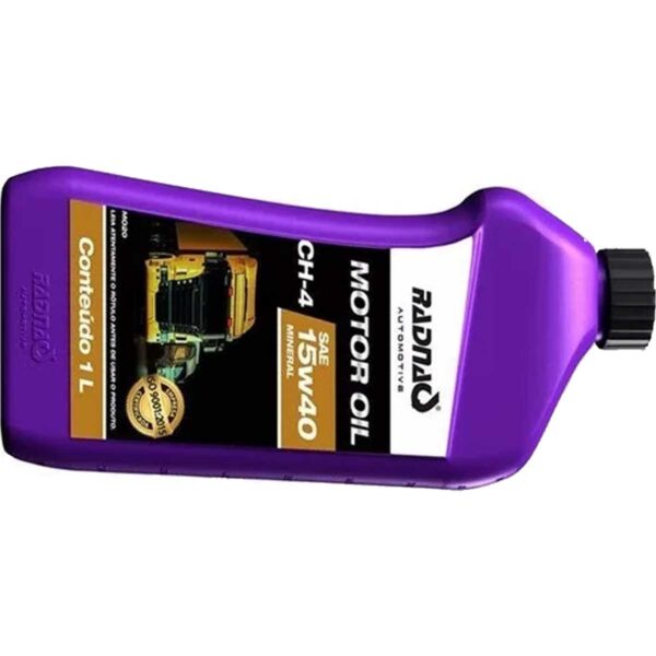 Óleo de Motor 15W40 Ch-4 Truck Mineral Radnaq 1L - Image 4