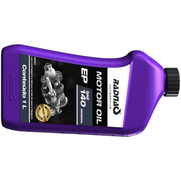 Óleo para Engrenagens 140w GL-5 Mineral Radnaq 1L - Image 2
