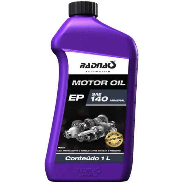 Óleo para Engrenagens 140w GL-5 Mineral Radnaq 1L
