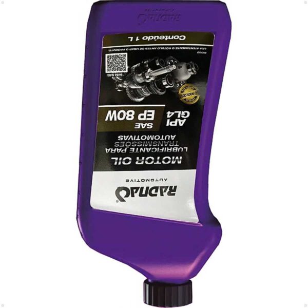 Óleo para Transmissão 80w GL4 Radnaq 1L - Image 3