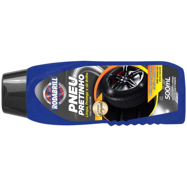 Pneu Pretinho Liquido Rodabrill 500ml - Imagem 2