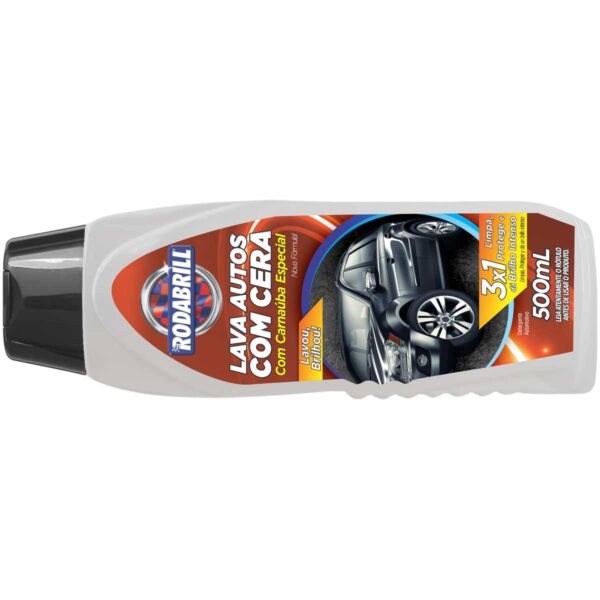 Lava Autos com Cera de Carnaúba Rodabrill 500ml - Imagem 2