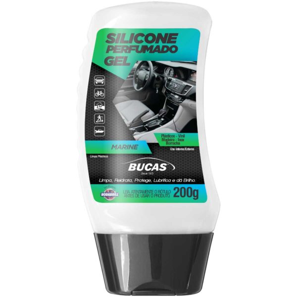 Silicone Perfumado Gel  Marine Bucas 200g