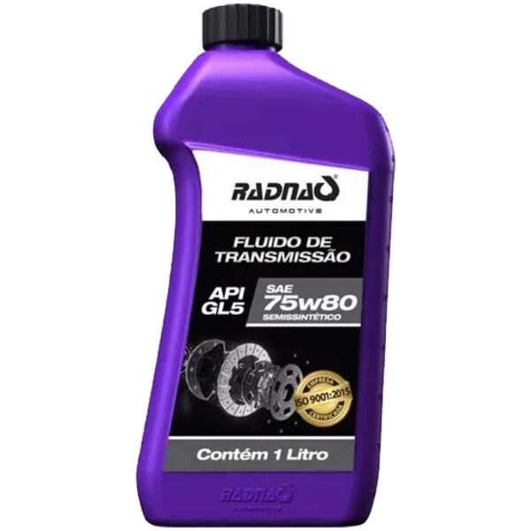 Óleo para Transmissão 75w80 Semissintético Radnaq 1L