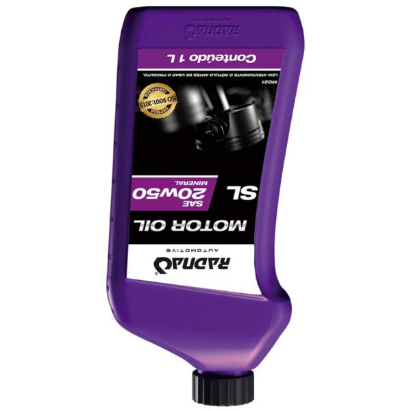 Óleo para Motor 20w50 Mineral Radnaq 1L - Image 3
