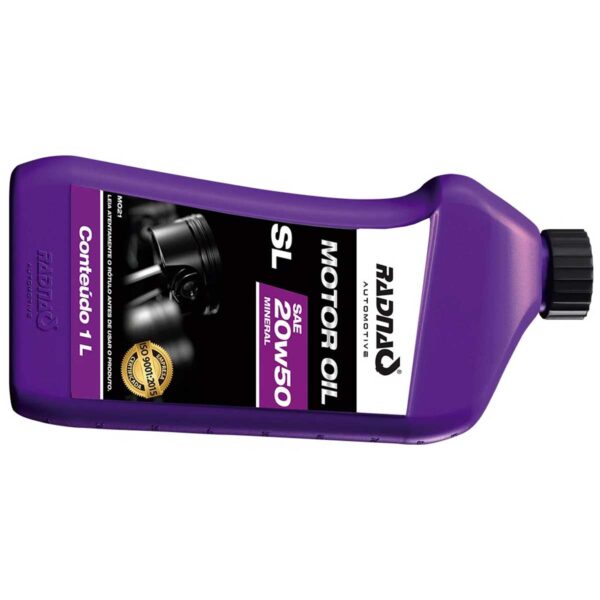 Óleo para Motor 20w50 Mineral Radnaq 1L - Image 4