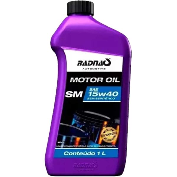 Óleo para Motor 15w40 Semisintético Radnaq 1L