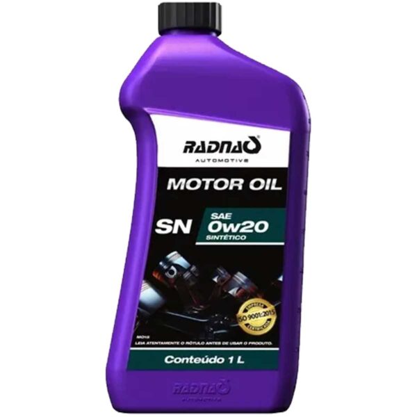 Óleo para Motor 0w20 Sintético Radnaq 1L