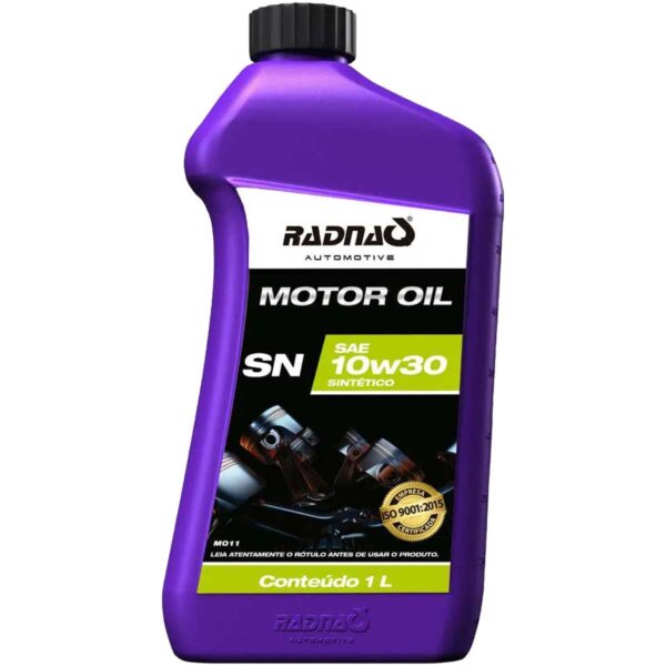 Óleo para Motor 10w30 Sintético Radnaq 1L