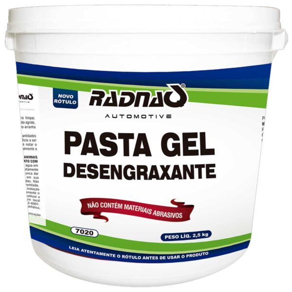 Pasta Gel Desengraxante Radnaq 2,5kg RQ7020