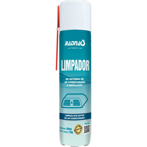Limpa Ar Condicionado Aerossol Radnaq 300ml RQ6050