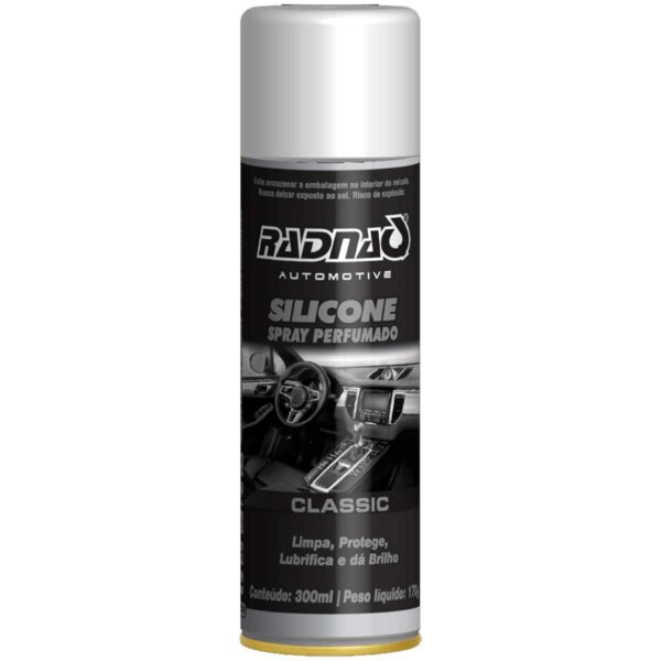 Silicone Aerossol Perfumado Classic Radnaq 300ml RQ6234
