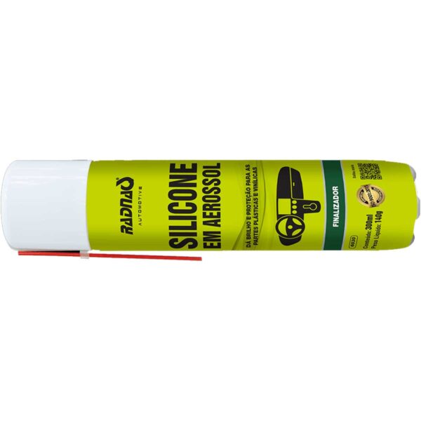 Silicone Aerossol Radnaq 300ml RQ6030 - Imagem 2