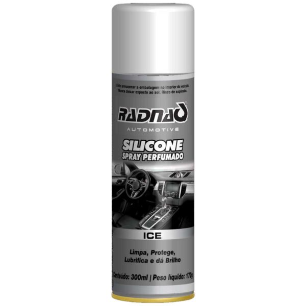 Silicone Aerossol Perfumado Ice Radnaq 300ml RQ6233