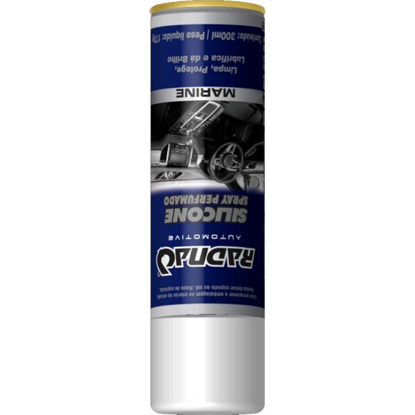 Silicone Aerossol Perfumado Marine Radnaq 300ml RQ6232 - Imagem 3