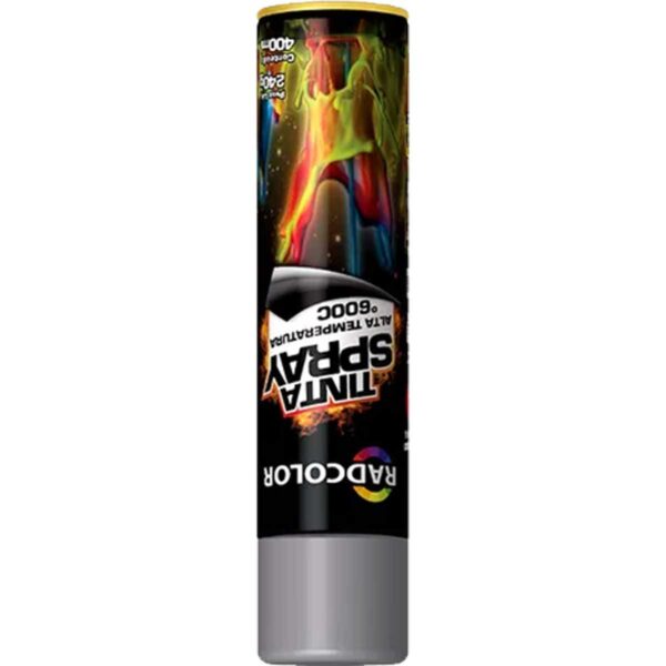 Tinta Spray Alumínio Alta Temperatura Radcolor 400ml RC2107 - Imagem 3