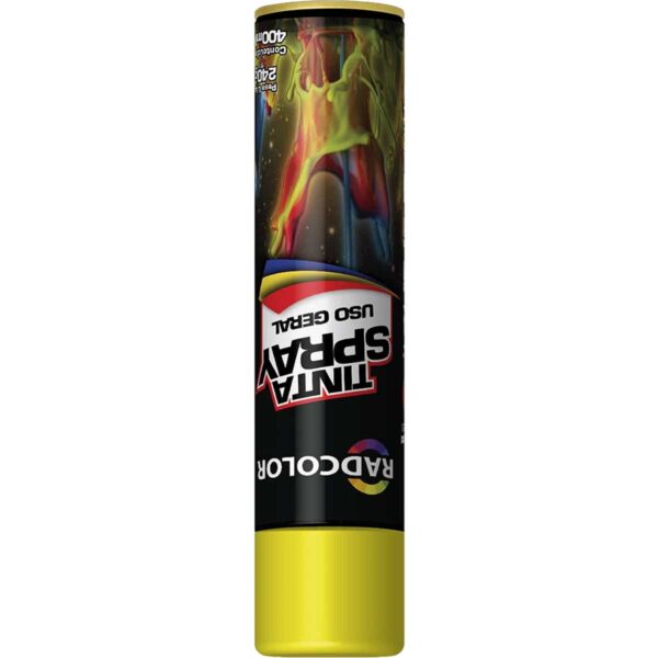 Tinta Spray Amarelo Uso Geral Radcolor 400ml RC2110 - Image 3