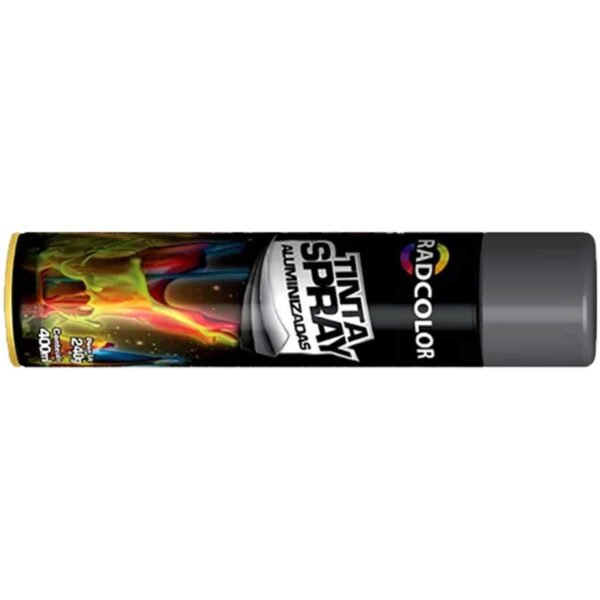 Tinta Spray Grafite Metalico Uso Geral Radcolor 400ml RC2106 - Image 4