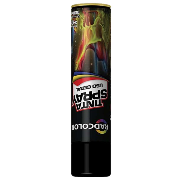 Tinta Spray Preto Fosco Uso Geral Radcolor 400ml RC2102 - Image 3