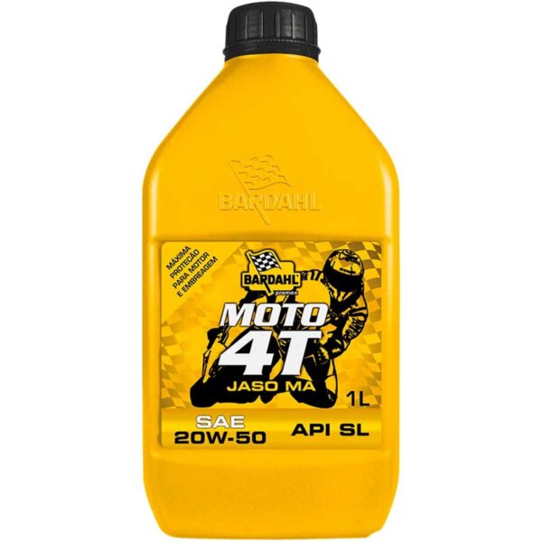 Óleo para Motor 20w50 Mineral Moto 4T Bardahl 1 Litro