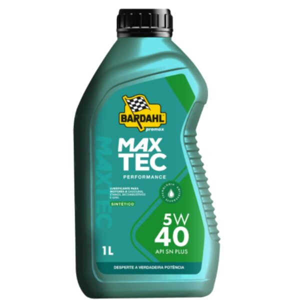 Óleo para Motor 5w40 SN Plus Bardahl 1 Litro