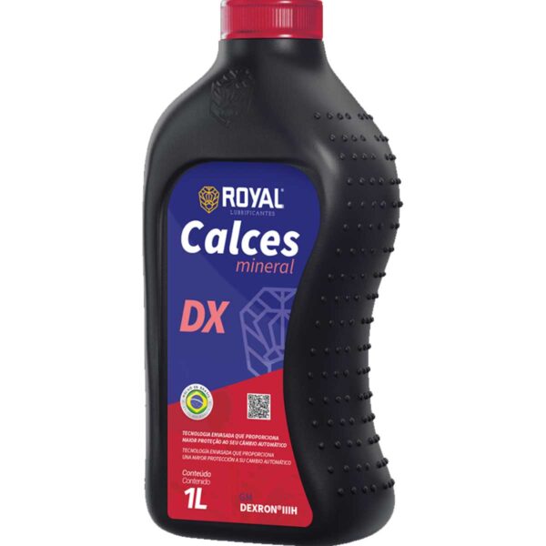 Óleo Lubrificante para Transmissão Automática Calces Mineral Dexron 3 Royal 1 Litro