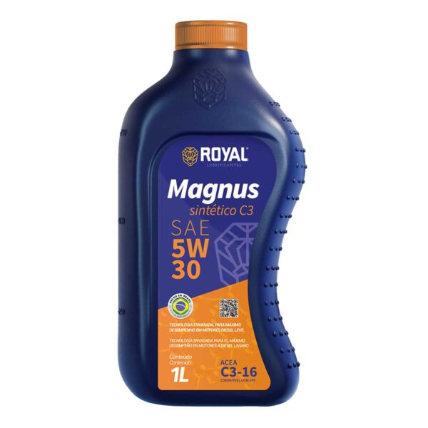 Óleo de Motor 5W30 Aceia C3 Diesel Royal 1 Litro - Imagem 2