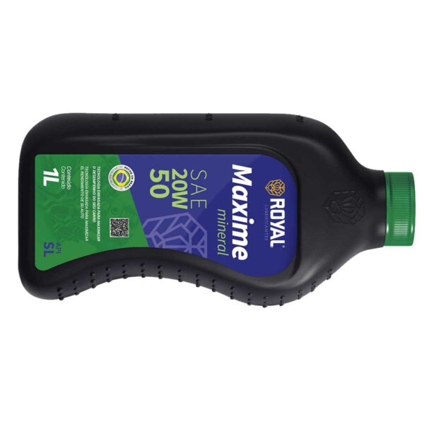 Óleo De Motor Maxime Mineral 20w50 SL Royal 1 Litro - Imagem 5