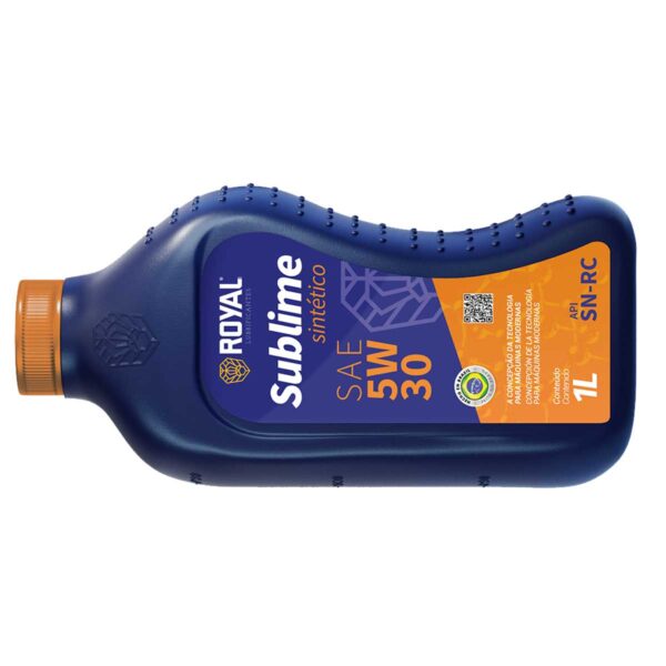 Óleo de Motor Sublime Sintético 5w30 SN Royal 1 Litro - Imagem 5