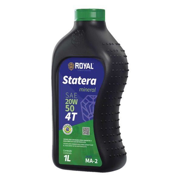 Óleo de Motor Statera 20w50 Mineral 4 Tempo Royal 1 Litro - Imagem 2