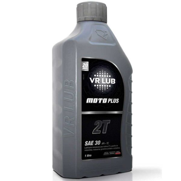 Óleo de Motor Moto Plus 2 Tempo Sae 30 Mineral Vr Lub 1 Litro