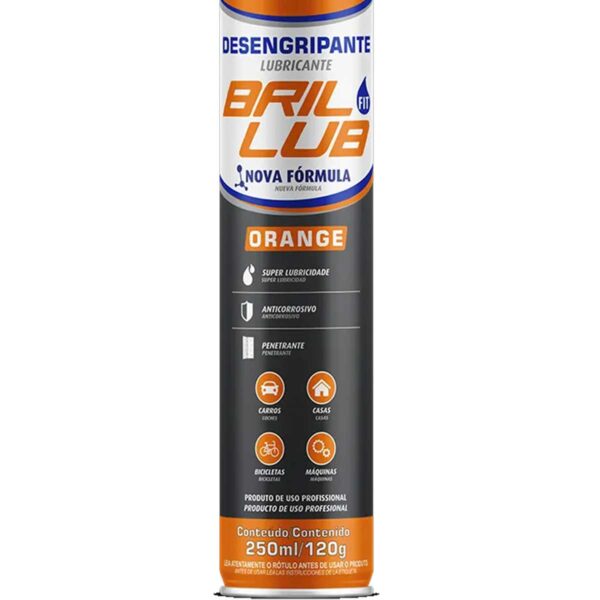 Desengripante Lubrificante Bril Lub Fit Orange Tecbril 250ml - Image 3